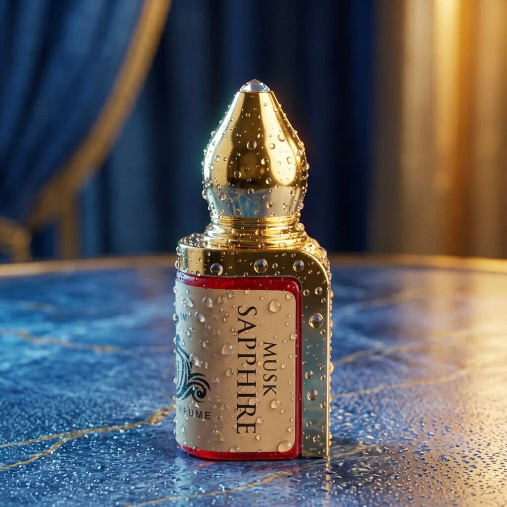 Musk Sapphire Attar by Taj Attar & Perfume