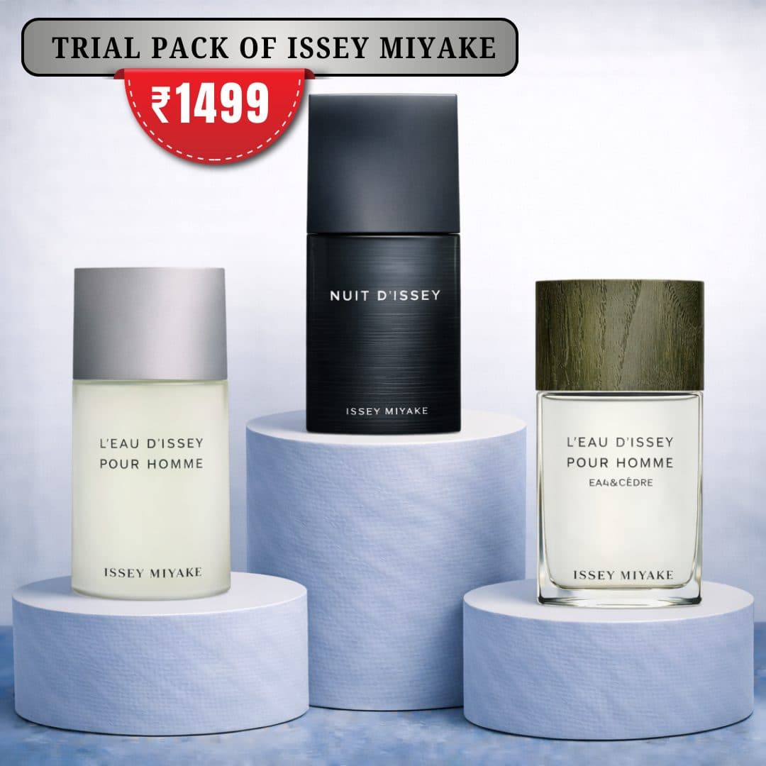 Trial Pack Of Issey Miyake 50ml X 3 Combo For Men. by PerfumeSteal