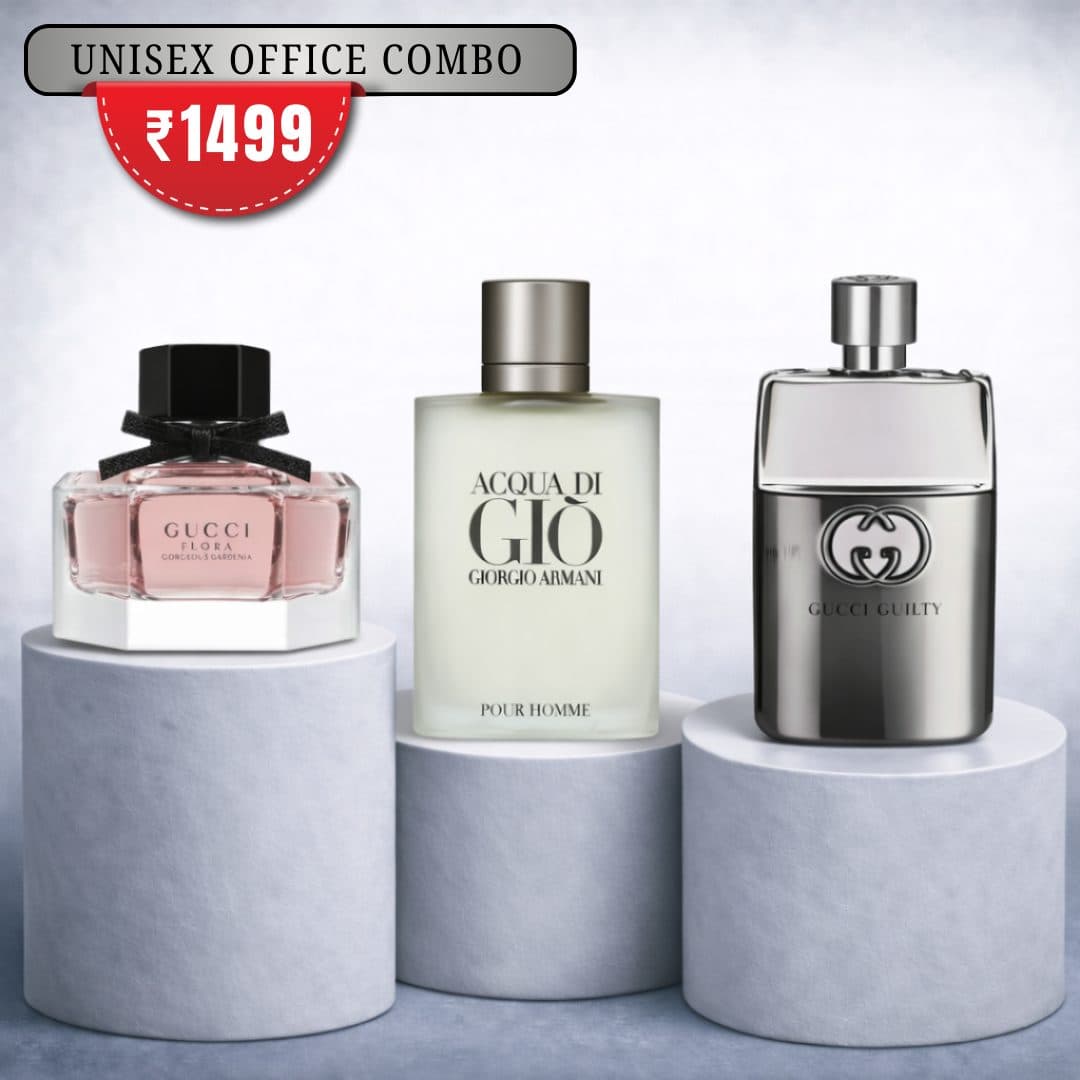 Unisex Office Combo - 3 x 50ml by PerfumeSteal