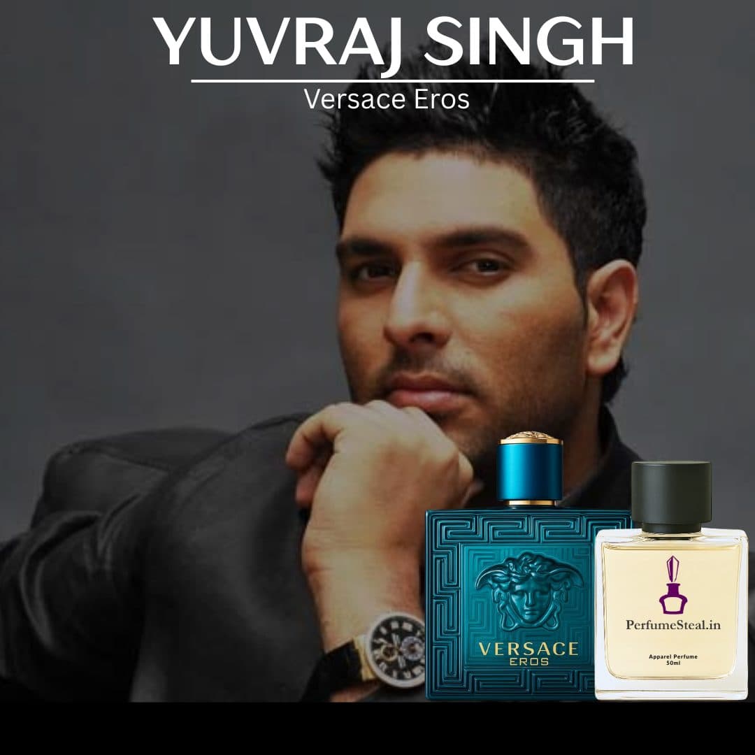 Yuvraj Singh - Versace Eros Men for Men 50ml by PerfumeSteal