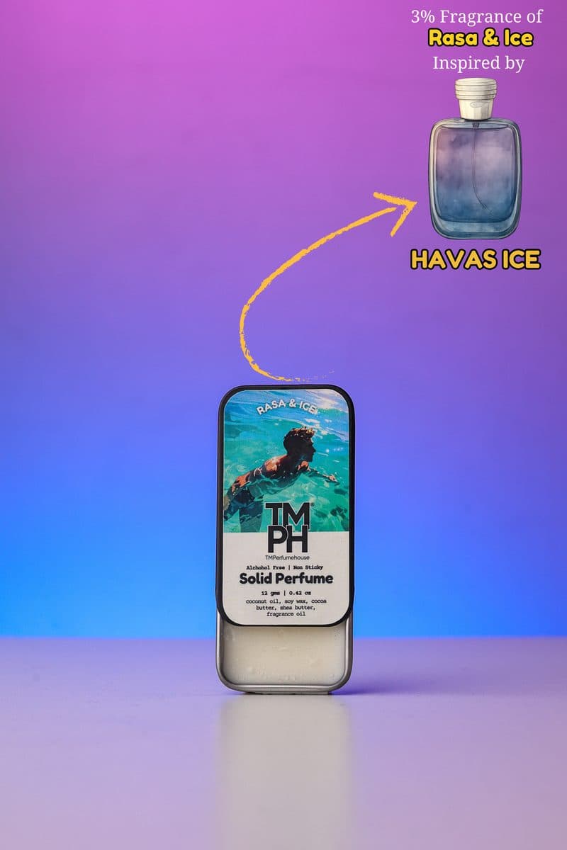 Rasa & Ice - Solid Perfume by TM Fragrance