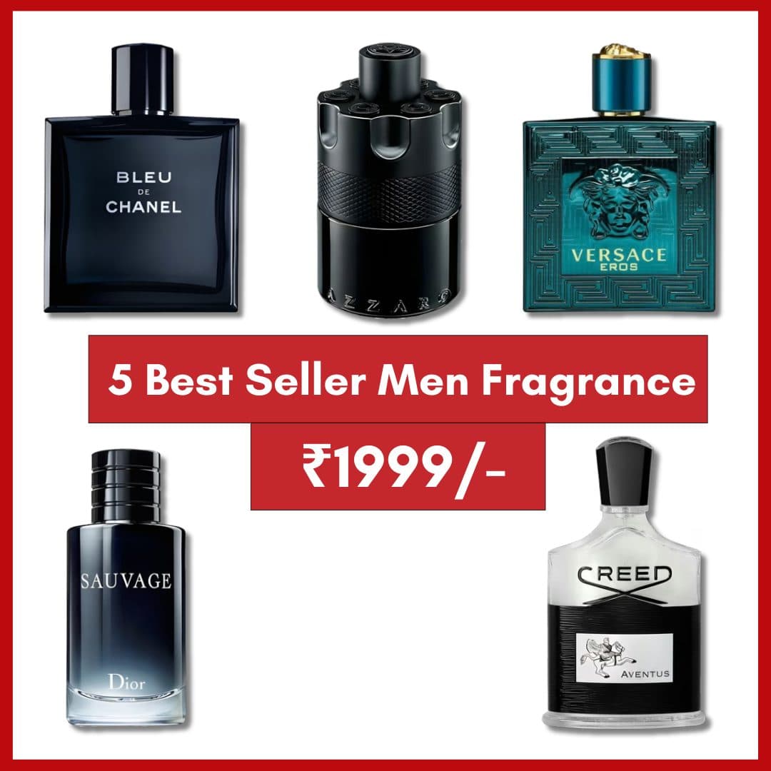 5 Best Seller Men Fragrances just @ 1999/- Only (30ml Each) (Limited Stock Available) by PerfumeSteal