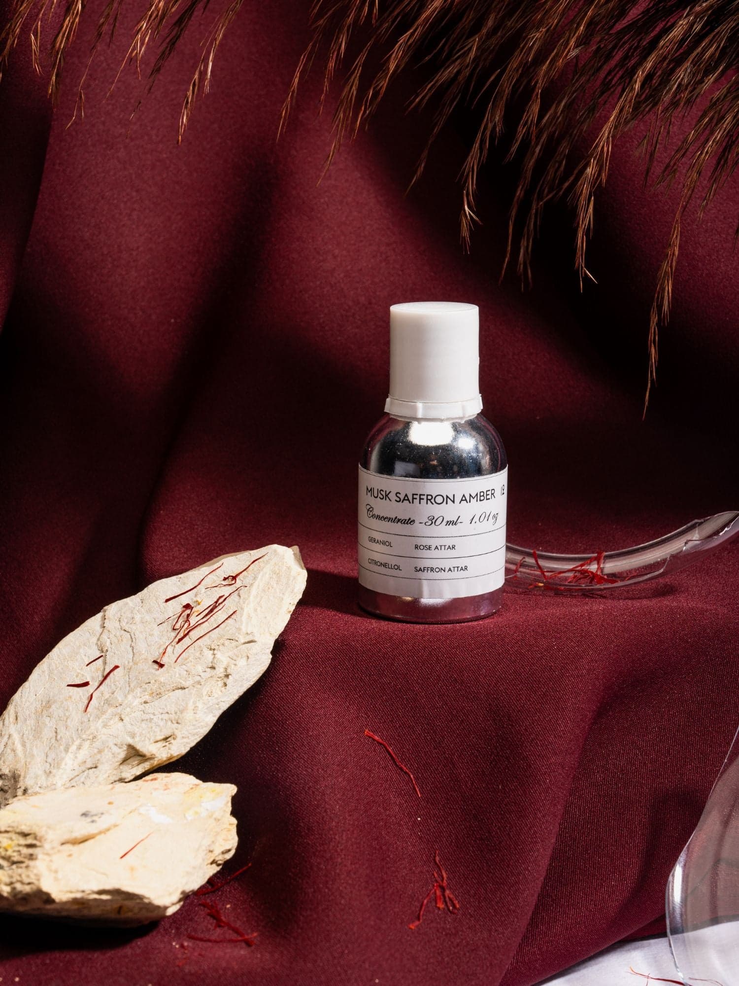 Naso Saffron Musk & Amber Attar 10ml by Naso Profumi