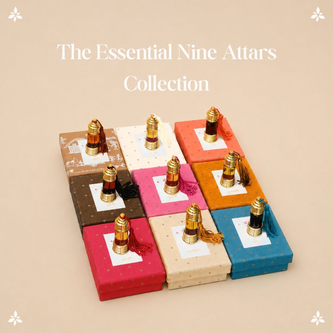 Boond The Essential Nine Attars Collection by Boond Fragrances