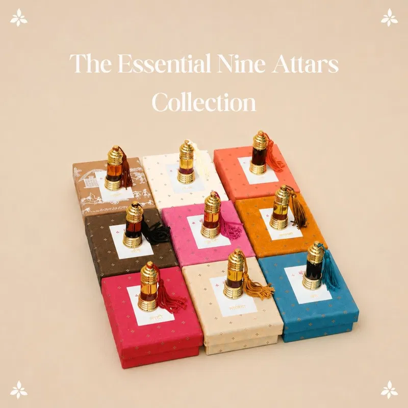 Boond The Essential Nine Attars Collection by Boond Fragrances