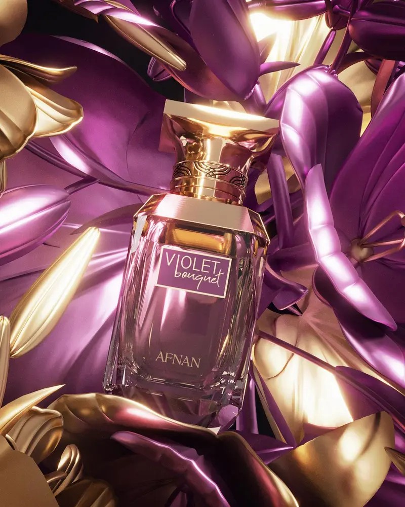 Violet Bouquet by Afnan