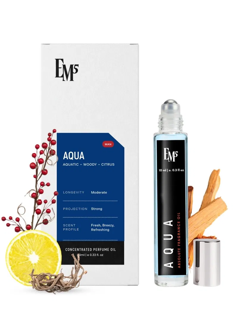 Aqua Perfume Roll-On by House of EM5