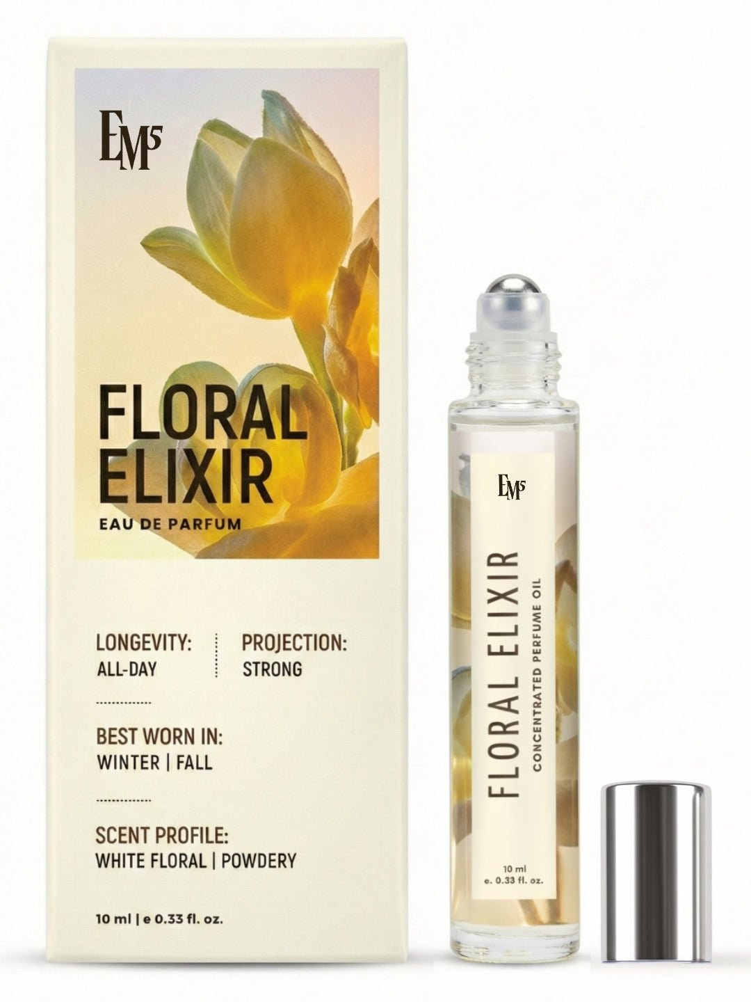 Floral Elixir Perfume Roll-On by House of EM5