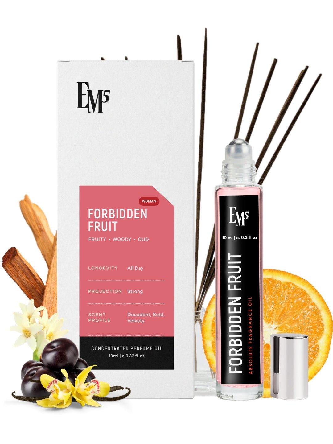 Forbidden Fruit Perfume Roll-On by House of EM5