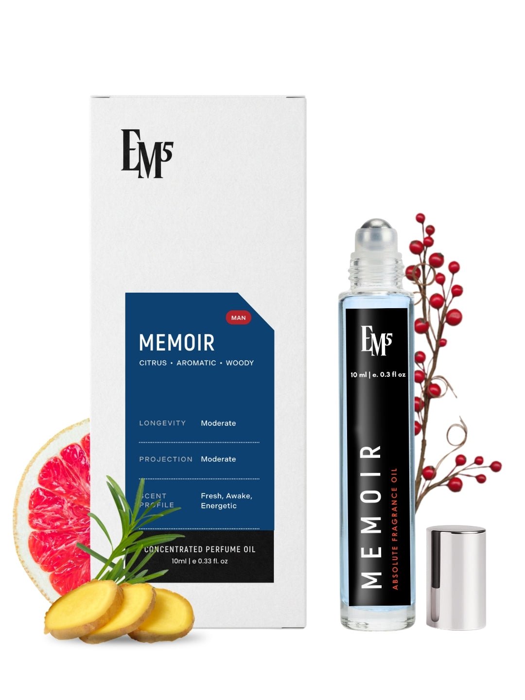 Memoir Perfume Roll-On by House of EM5
