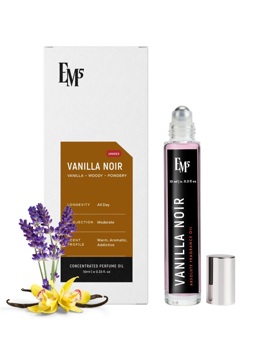 Vanilla Noir Perfume Roll-On by House of EM5