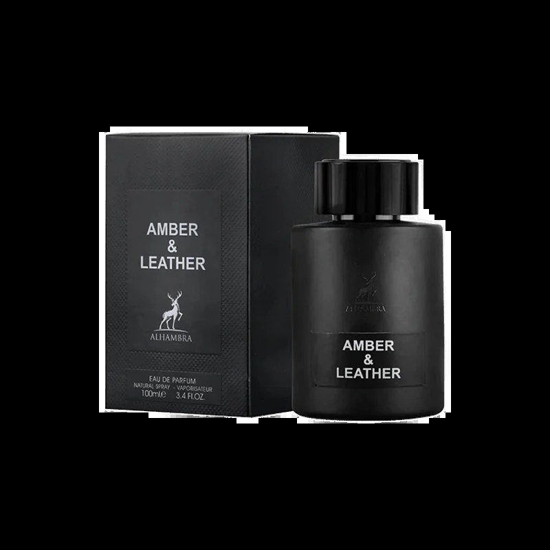Amber and Leather by Maison Alhambra