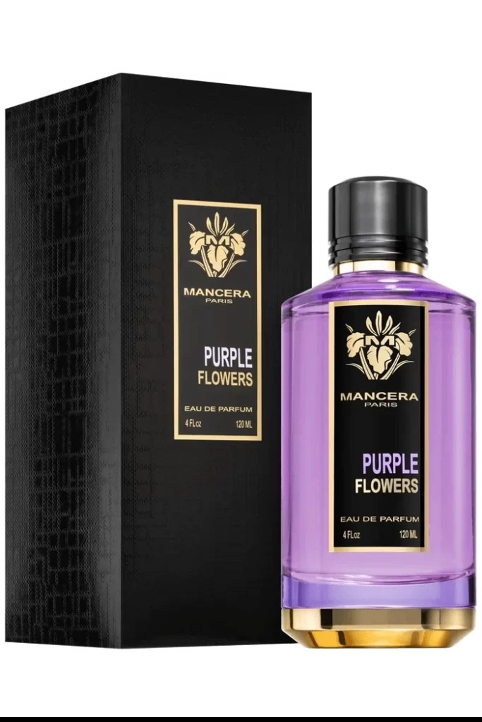 Purple Flowers by Mancera