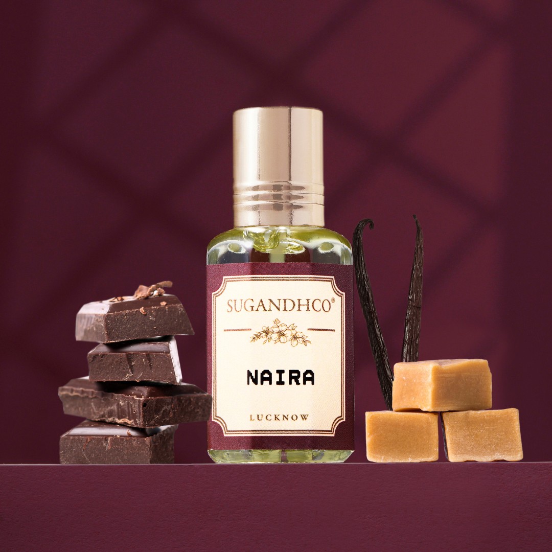 Naira | Caramel, Lilac, White Musk | Attar by Scentkart