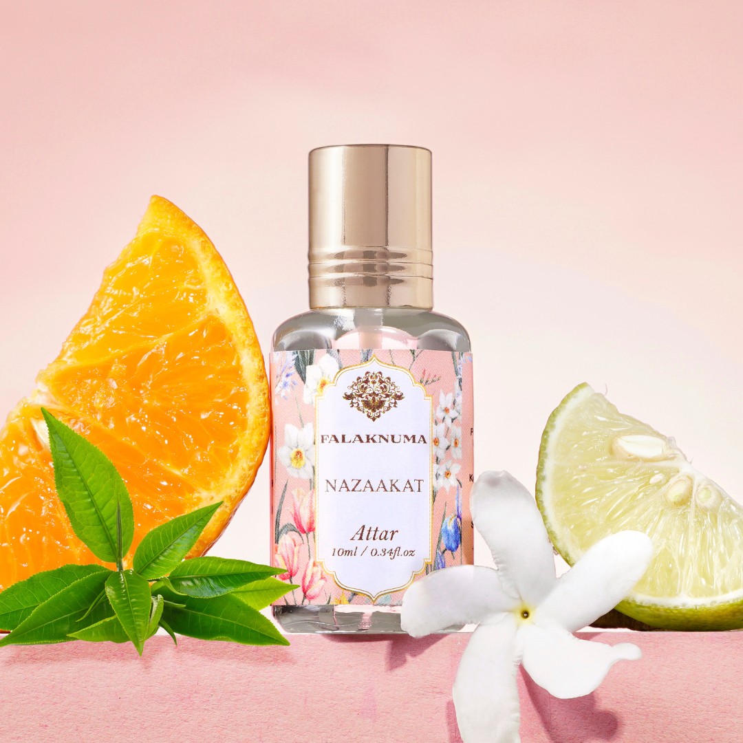 Nazaakat | Green Tea, Jasmine, White Musk | Attar by Scentkart