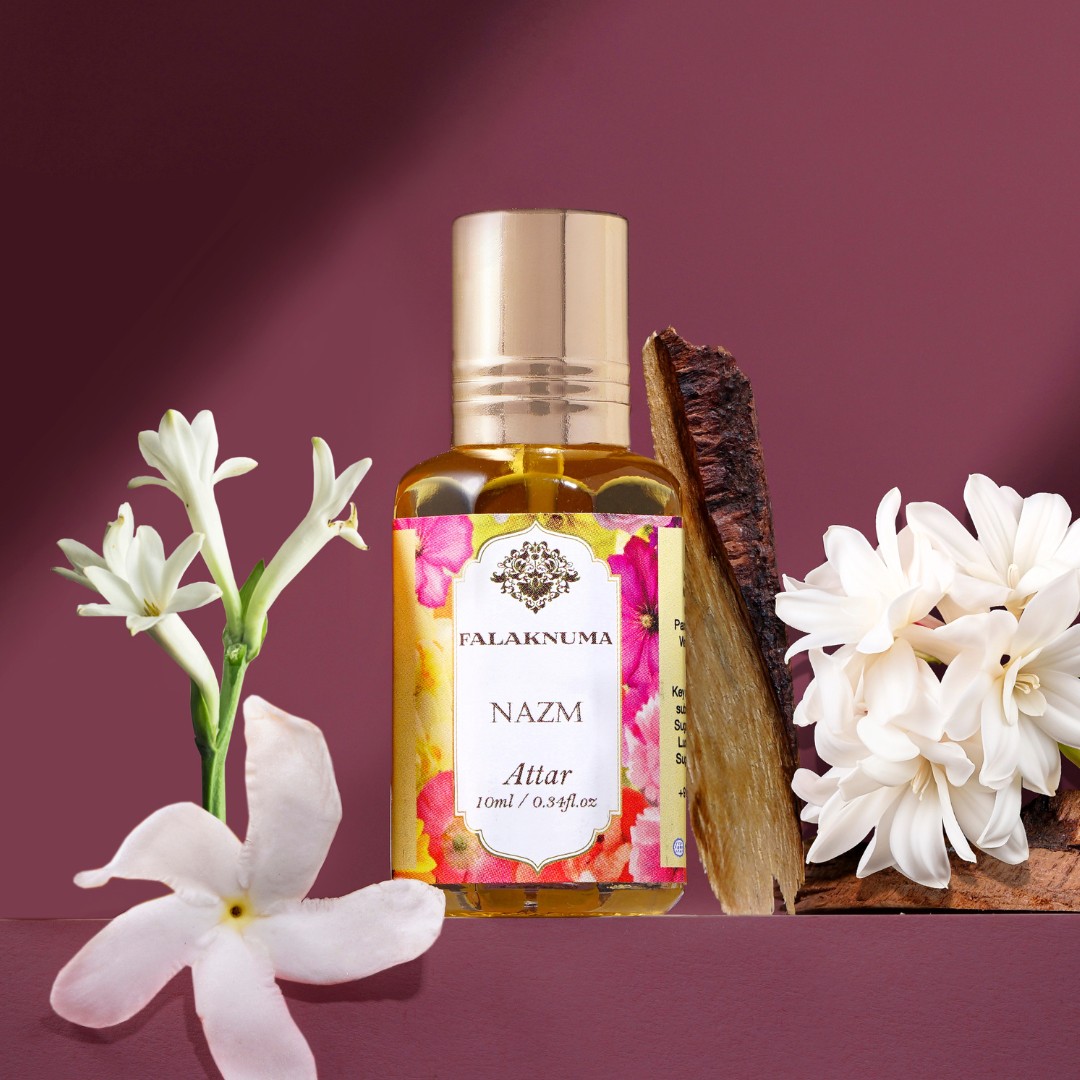 Nazm | Strong floral, Bitter Jasmine, Tuberose | Attar by Scentkart