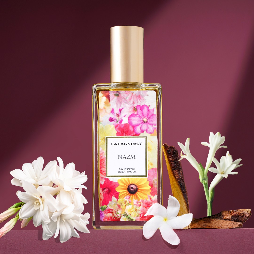 Nazm | Strong floral, Bitter Jasmine, Tuberose | EDP by Scentkart