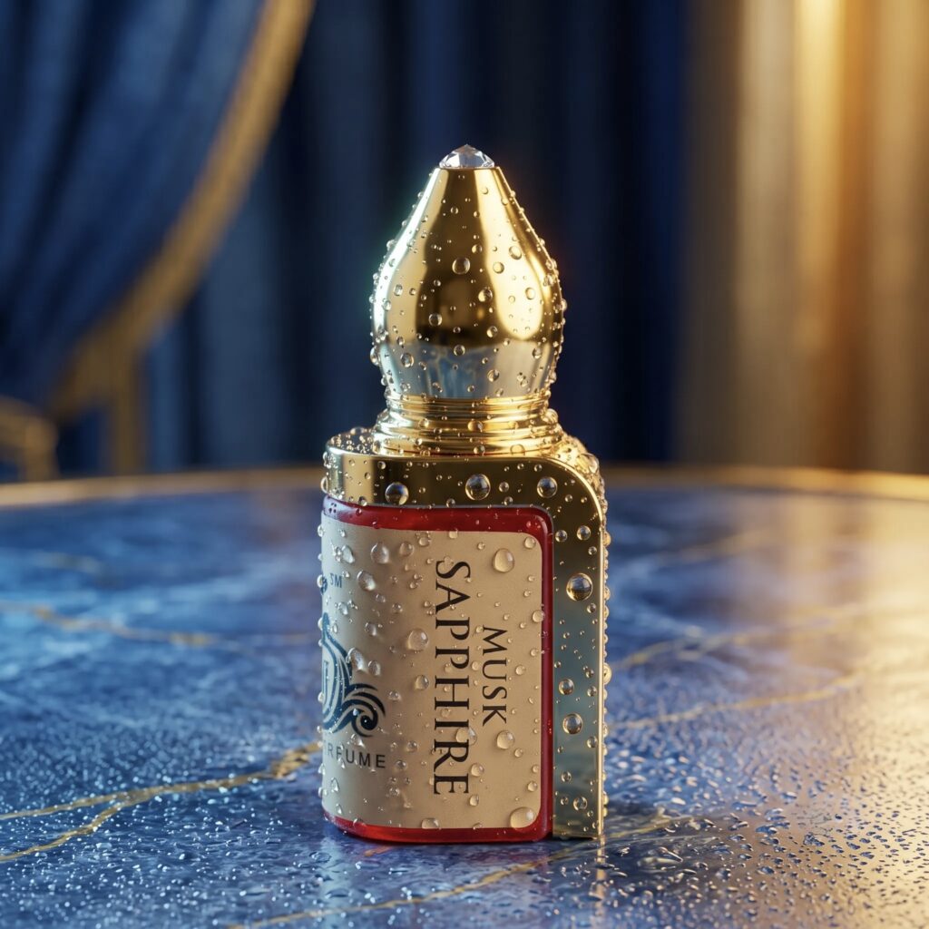 Musk Sapphire Attar by Taj Attar & Perfume
