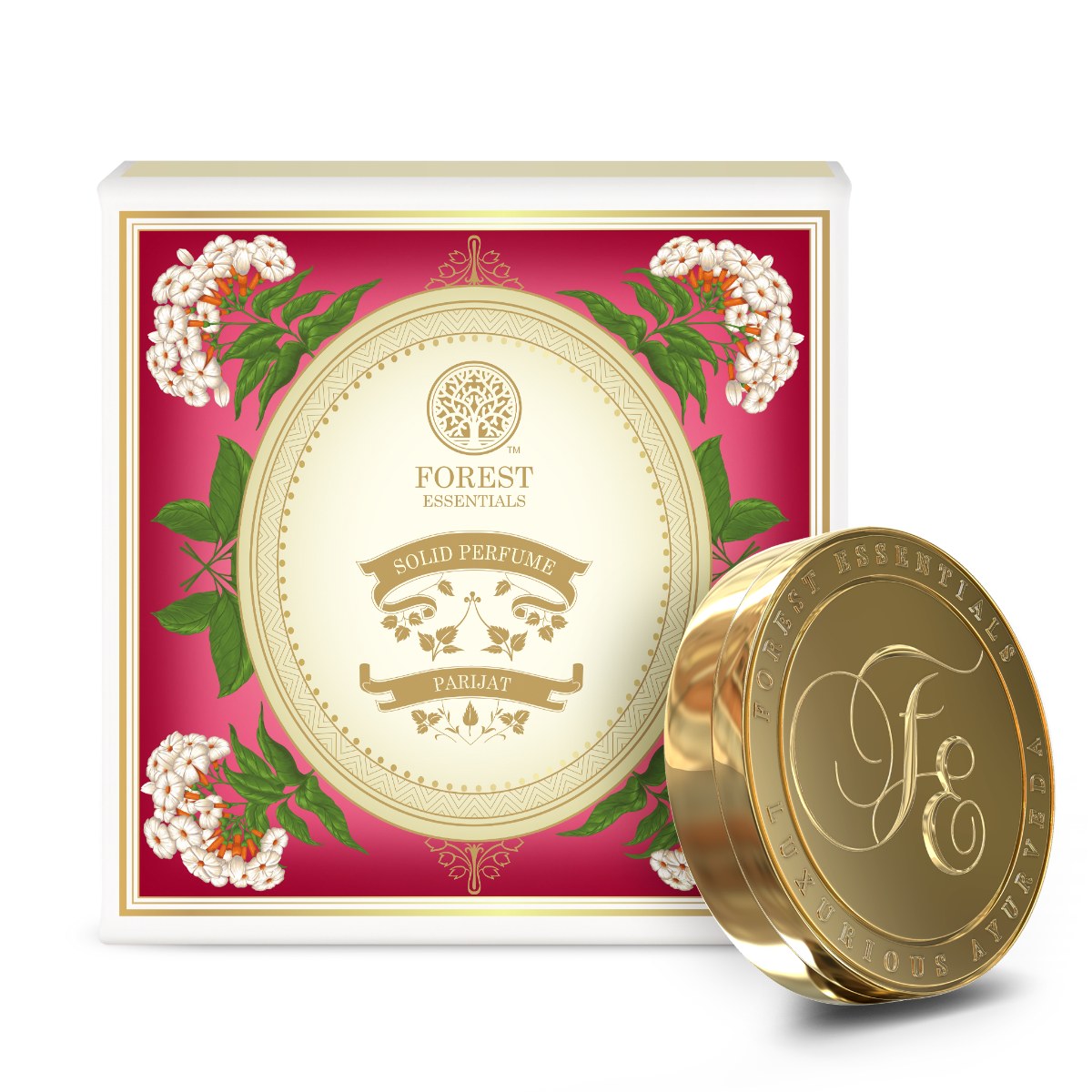 Forest Essentials Solid Perfume Parijat by Forest Essentials