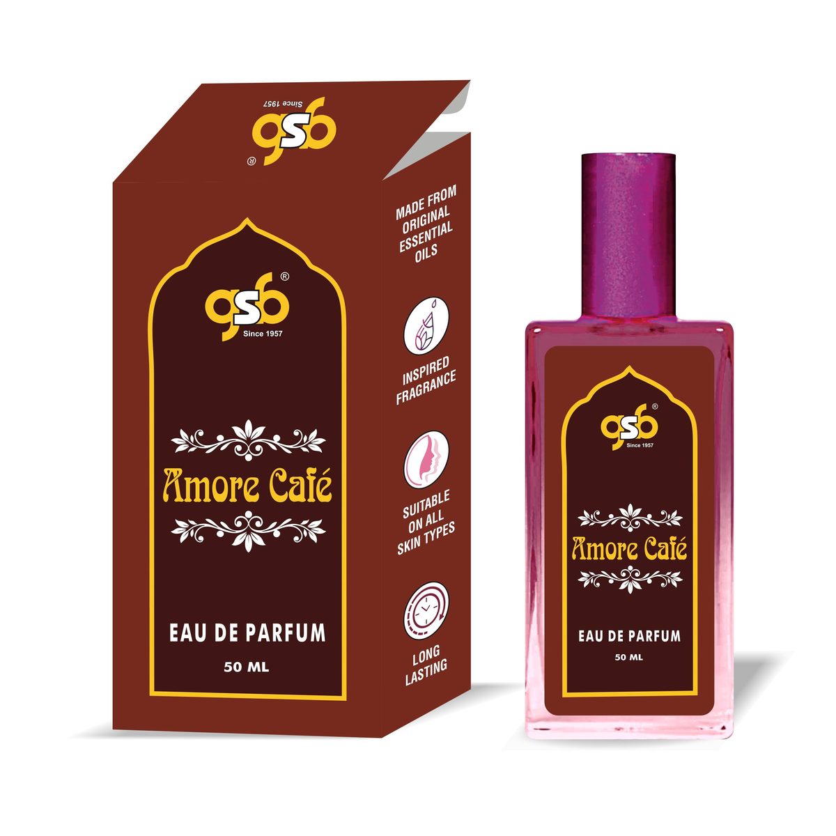 GSB Amore Cafe EDP by Gandhi Sugandh Bhandar