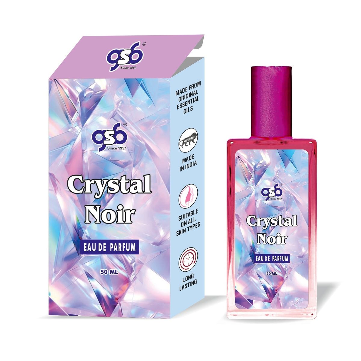 GSB Crystal Noir EDP by Gandhi Sugandh Bhandar