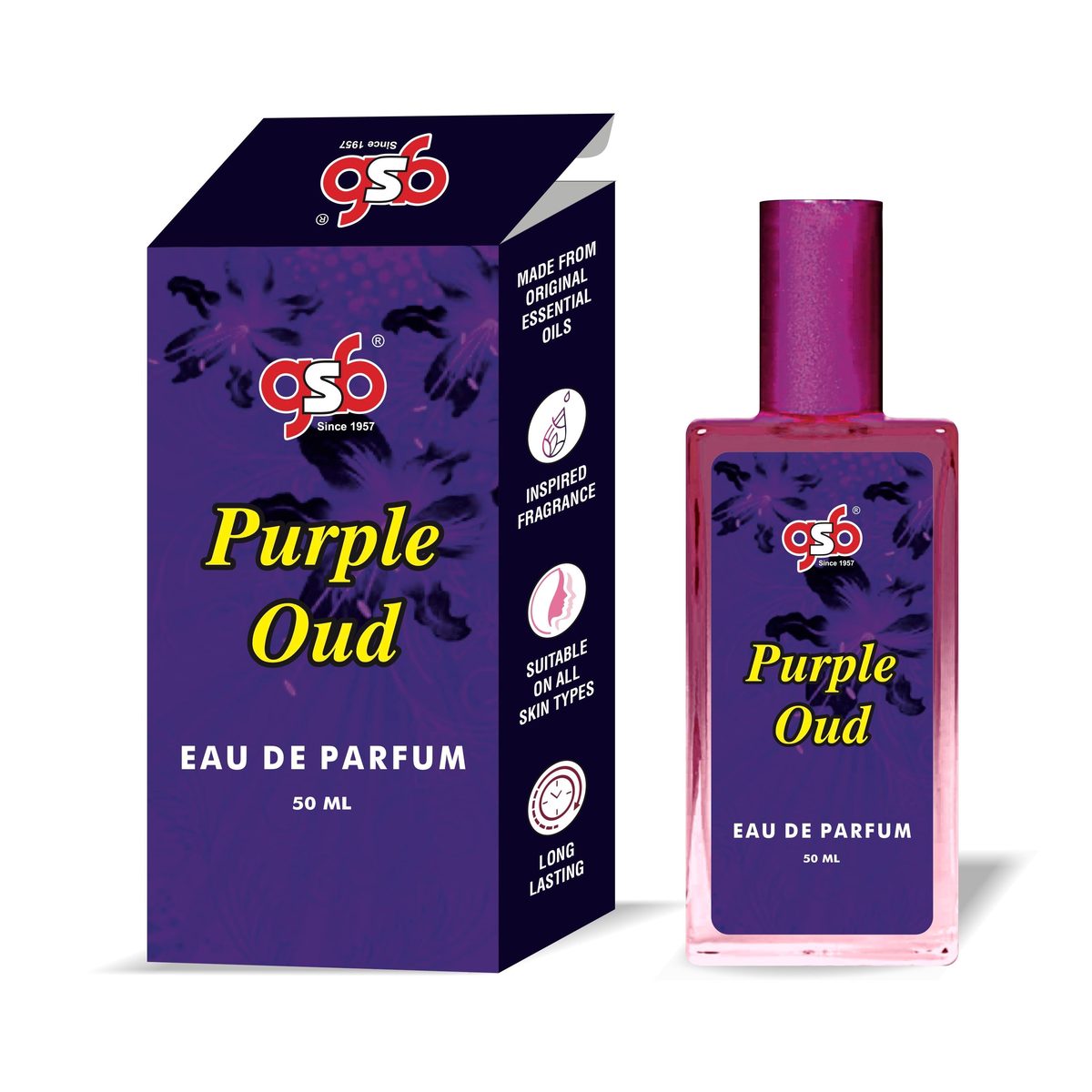 GSB Purple Oud EDP by Gandhi Sugandh Bhandar