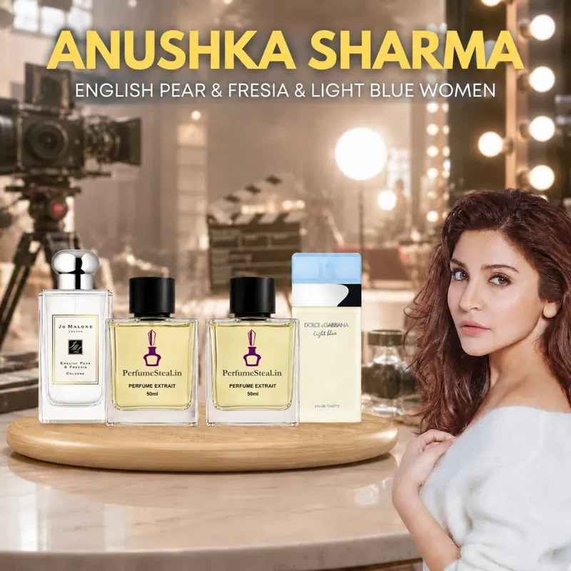 Anushka Sharma- English Pear & Freesia & Light blue Women 50ml Combo by PerfumeSteal