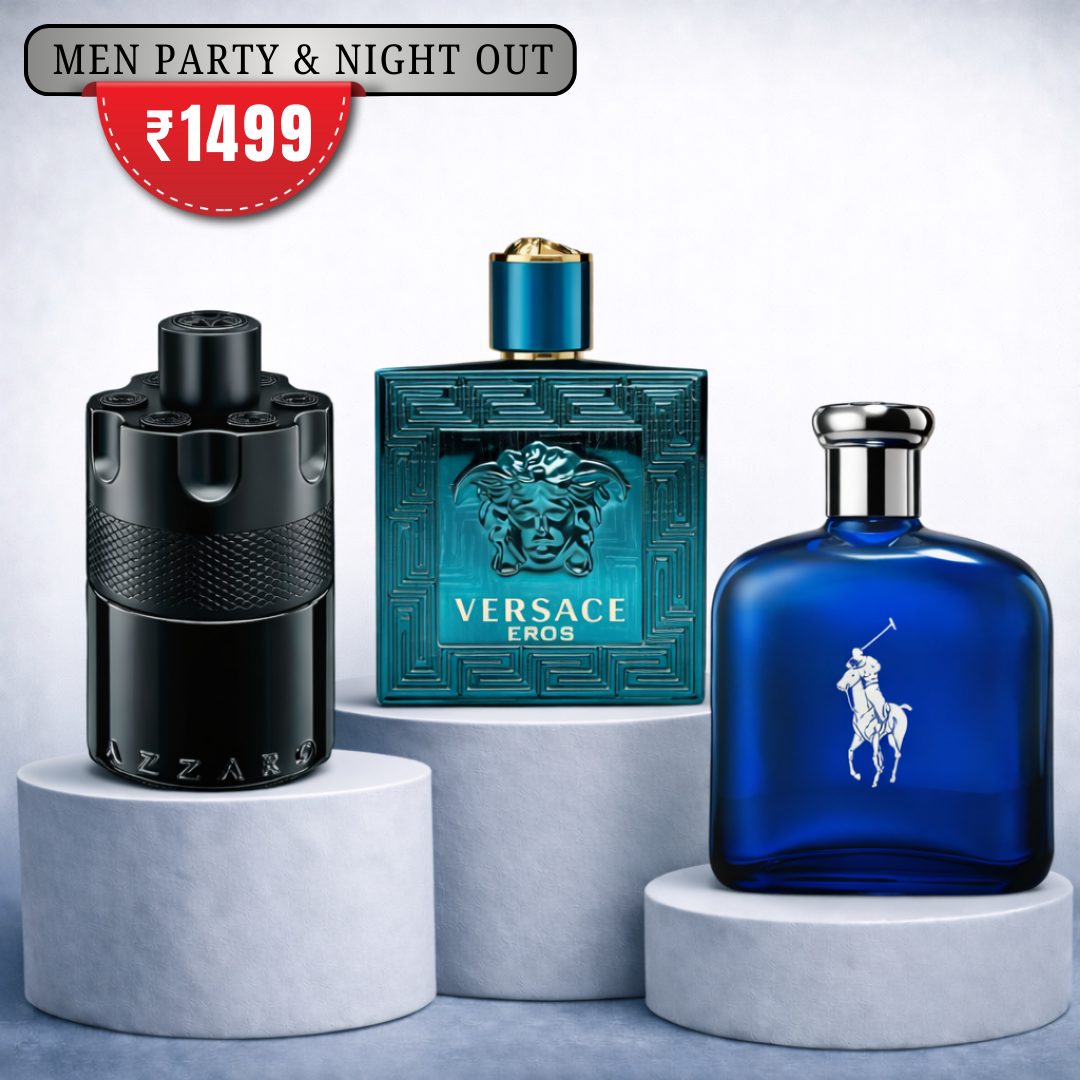 Men Party & Night out - 3 x 50ml by PerfumeSteal