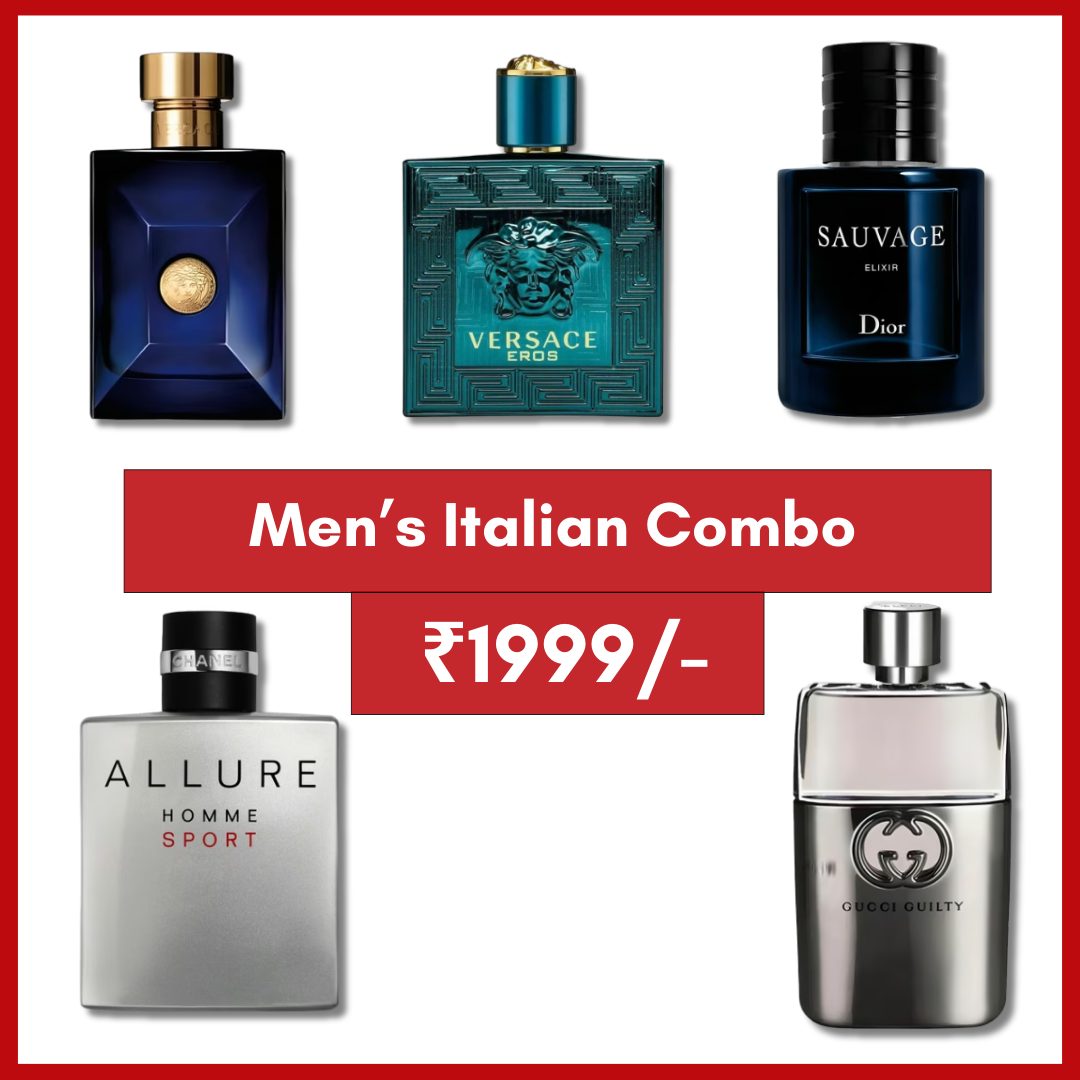 Men’s Italian Combo 30ml x 5perfumes by PerfumeSteal