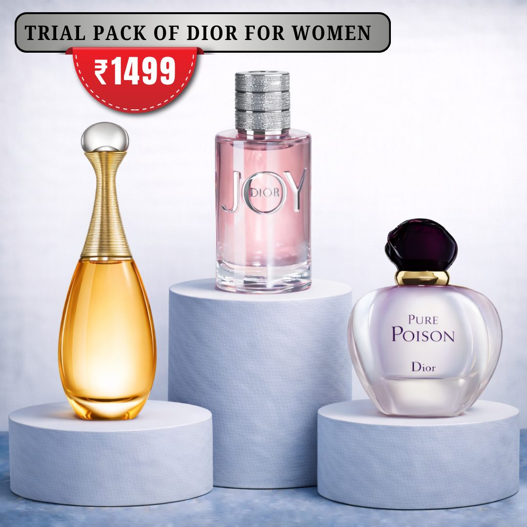 Trial Pack Of Dior 50ml X 3 Combo For Women. by PerfumeSteal