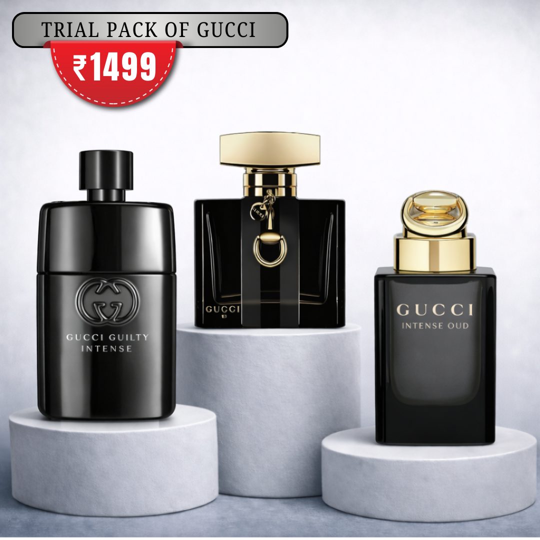 Trial pack of Gucci 50ml X 3 Combo For Men. by PerfumeSteal