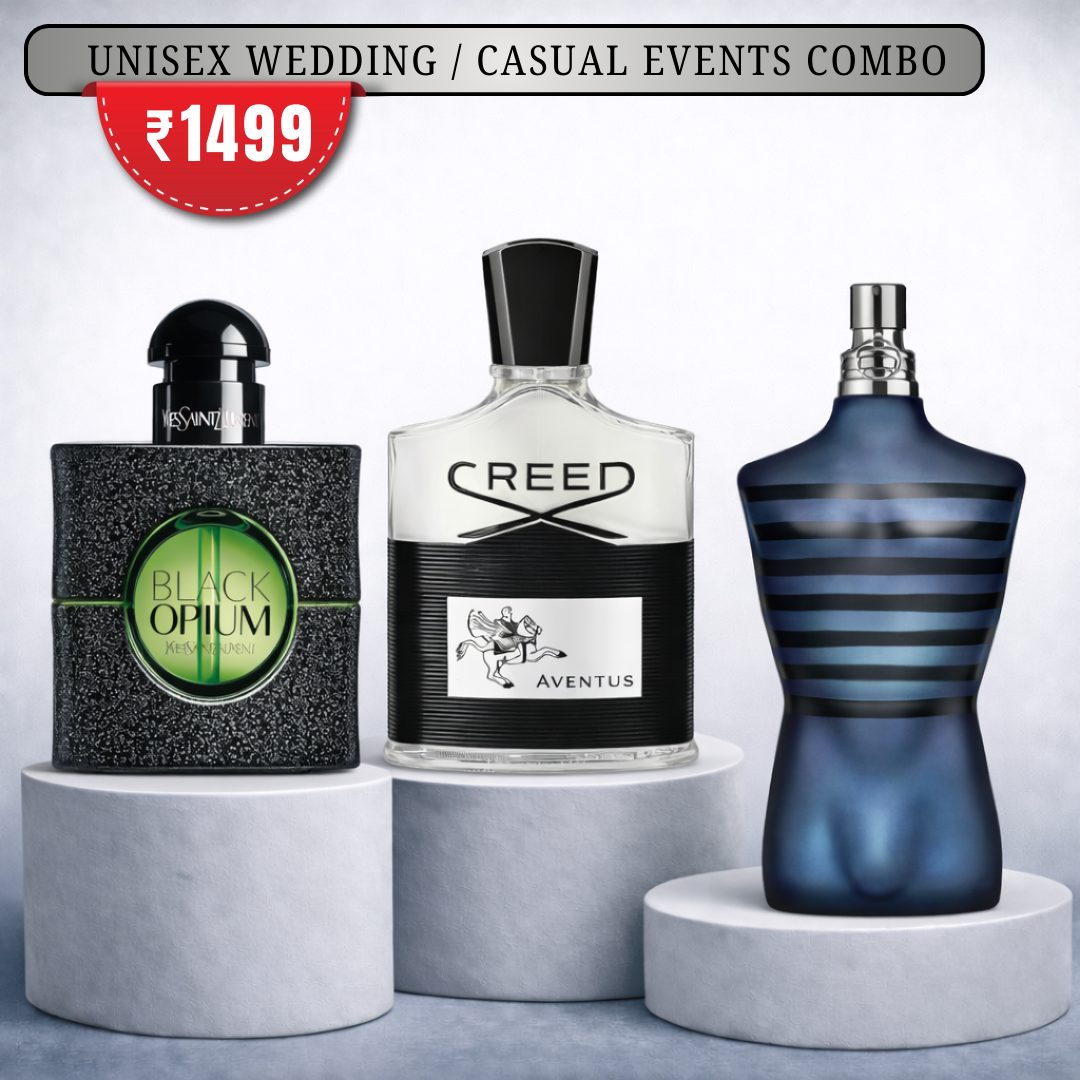 Unisex Wedding / Casual Events Combo - 3 x 50ml by PerfumeSteal