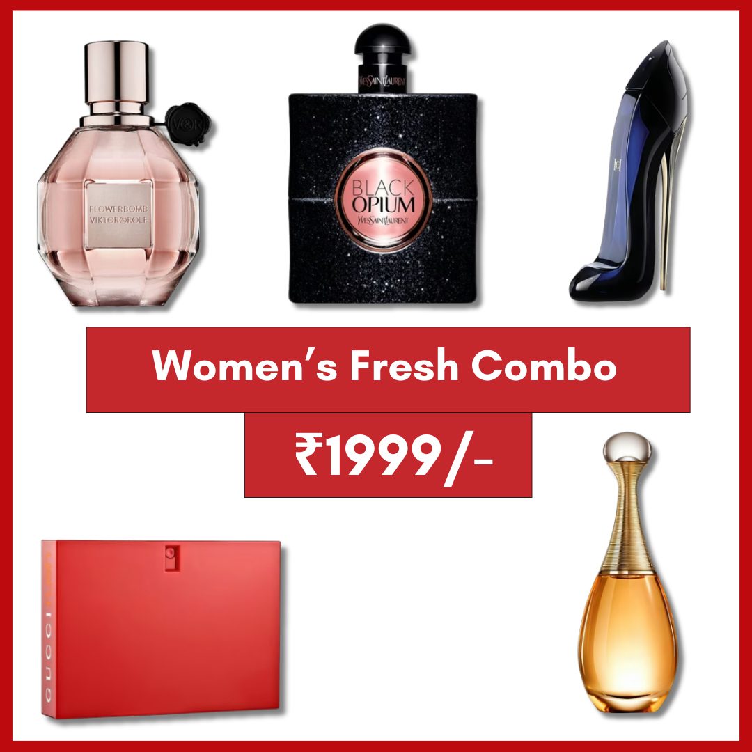 Women’s Fresh Combo 30ml x 5Perfumes by PerfumeSteal