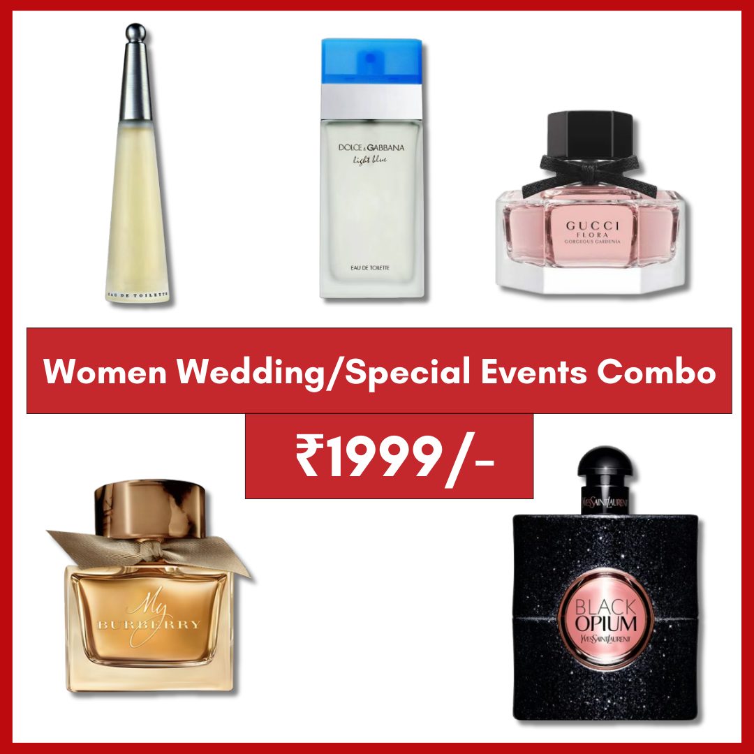 Women Wedding / Special Events Combo 30ml x 5perfumes by PerfumeSteal