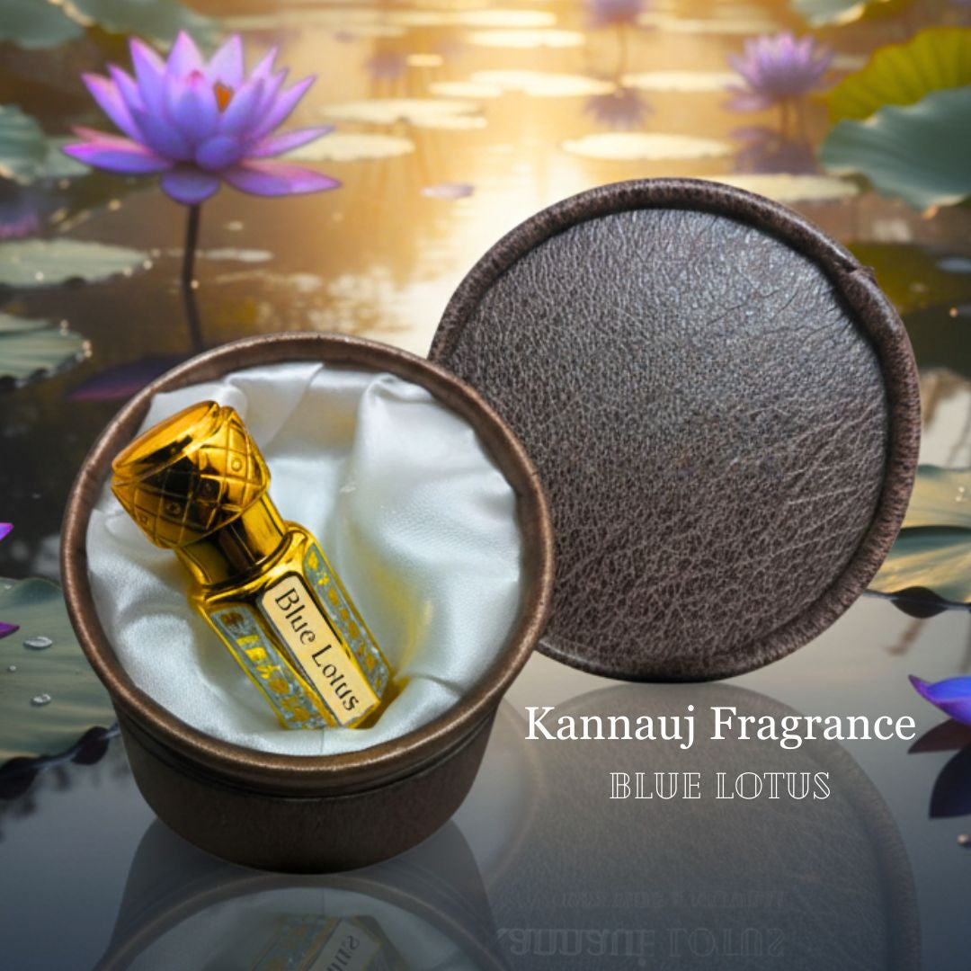 Blue Lotus Attar by Kannauj Fragrance