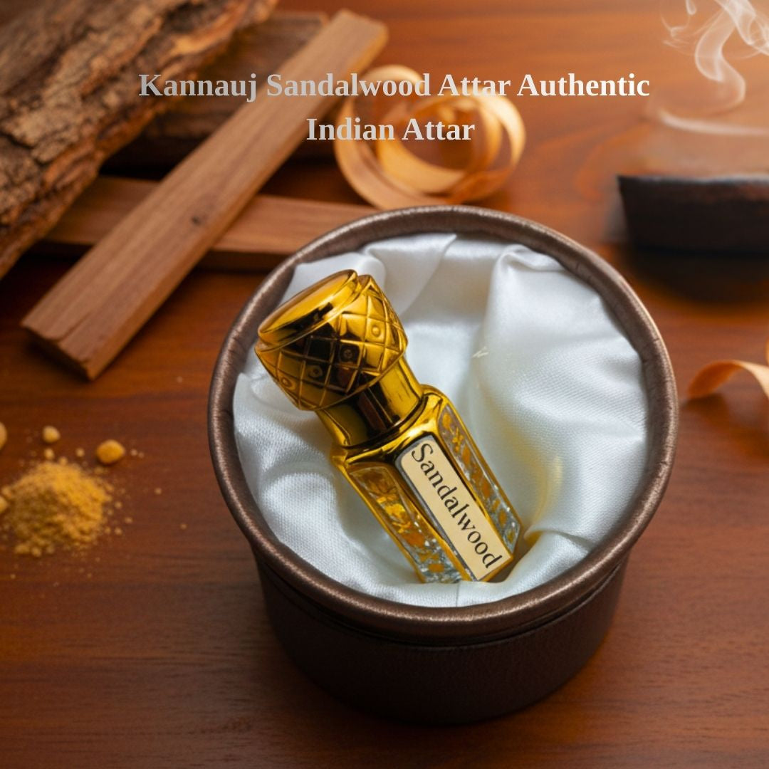 Sandalwood Attar (Chandan) by Kannauj Fragrance