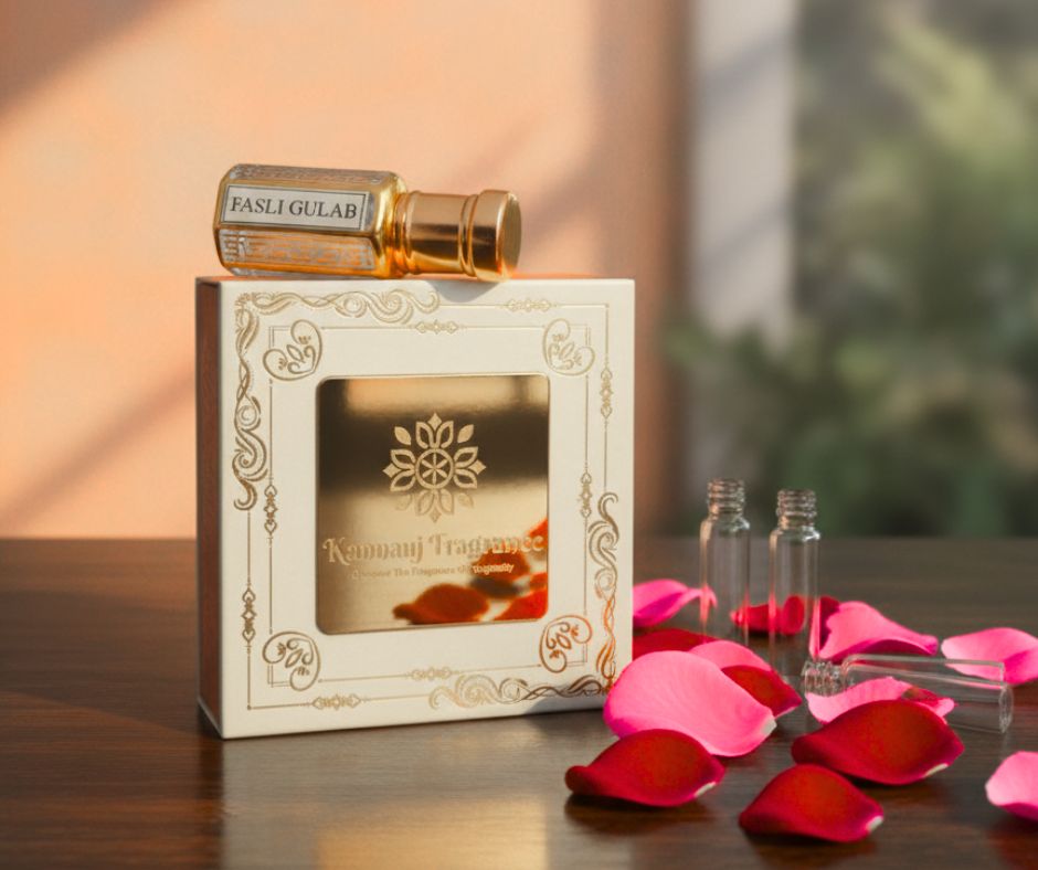 Fasli Gulab Attar by Kannauj Fragrance