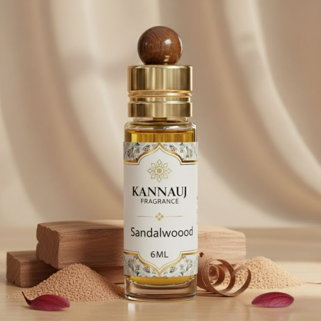 Premium Sandalwood Attar by Kannauj Fragrance