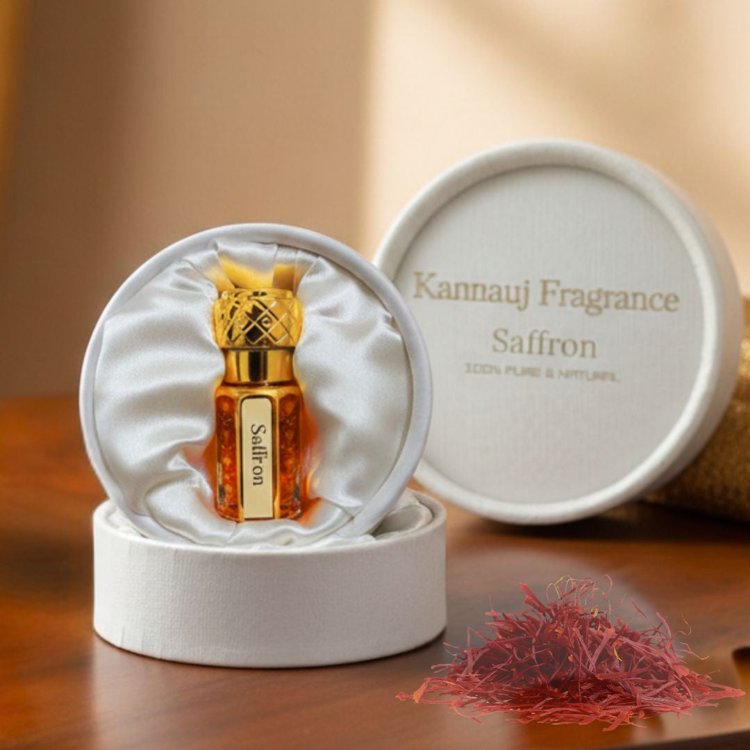 Saffron Attar by Kannauj Fragrance