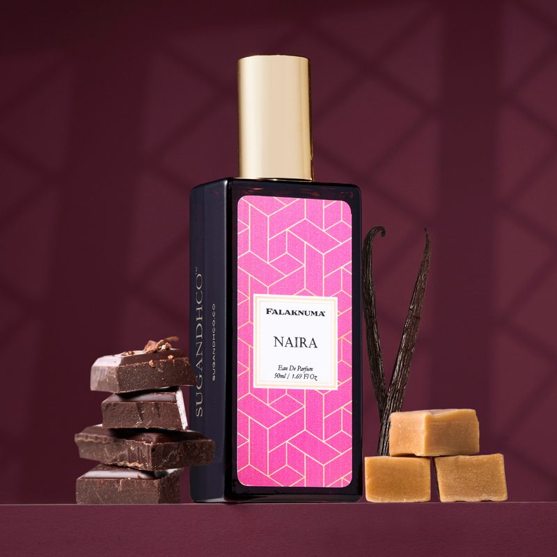 Sugandhco Naira EDP 50ml (Caramel, Lilac, White Musk) by Sugandhco