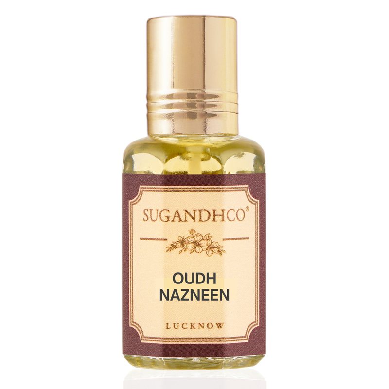 Sugandhco Oudh Nazneen Attar 10ml (Honey, Incense, Oudh) by Sugandhco