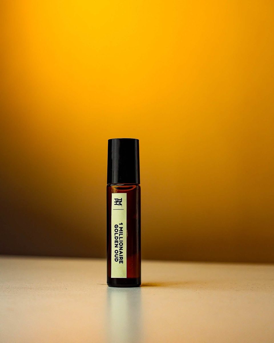 1 Millionaire golden oud AT – Bold, Long-Lasting Luxury Attar by TM Fragrance