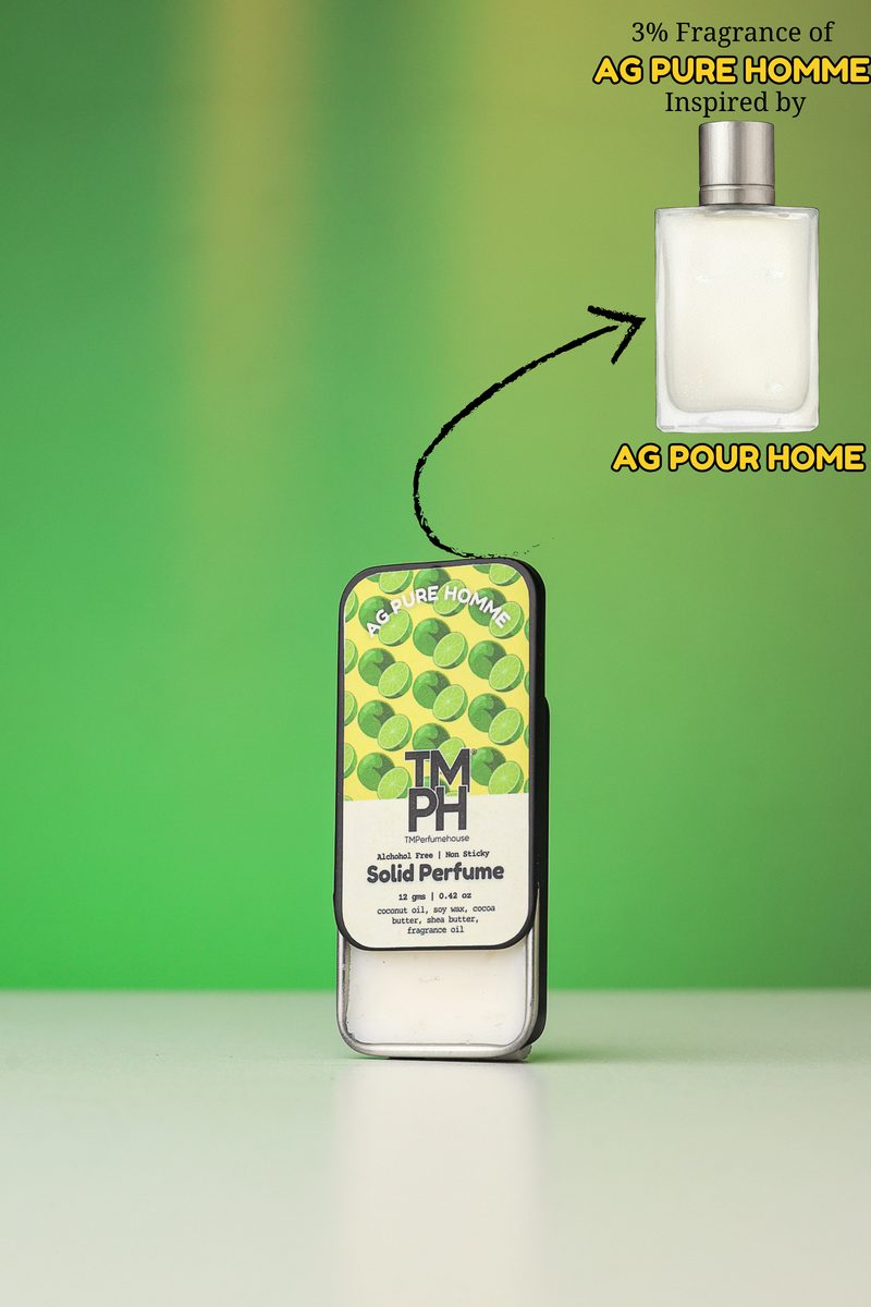 AG Pure Homme – Solid Perfume by TM Fragrance