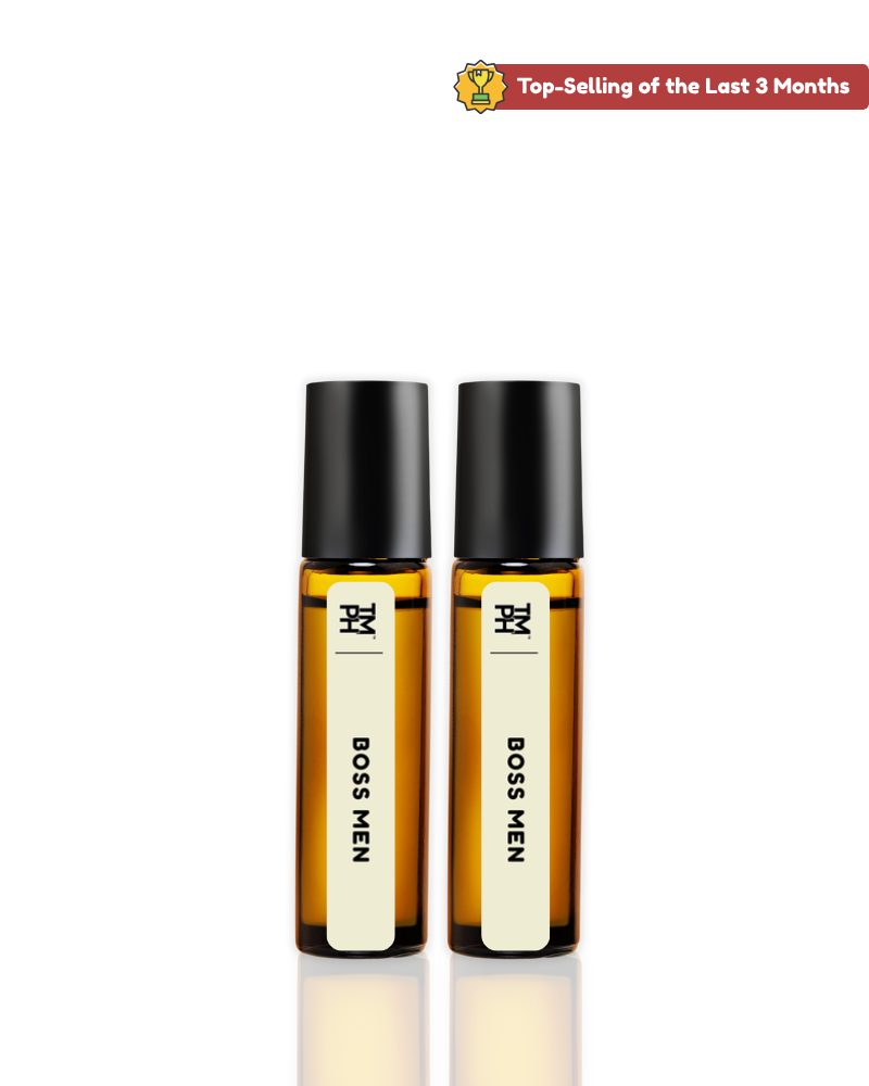 ALPHA MEN AT | Luxury Designer Attar – 10+ Hour Long Lasting Pure Oil - Inspired by Boss Bottled by Hu*o Boss by TM Fragrance