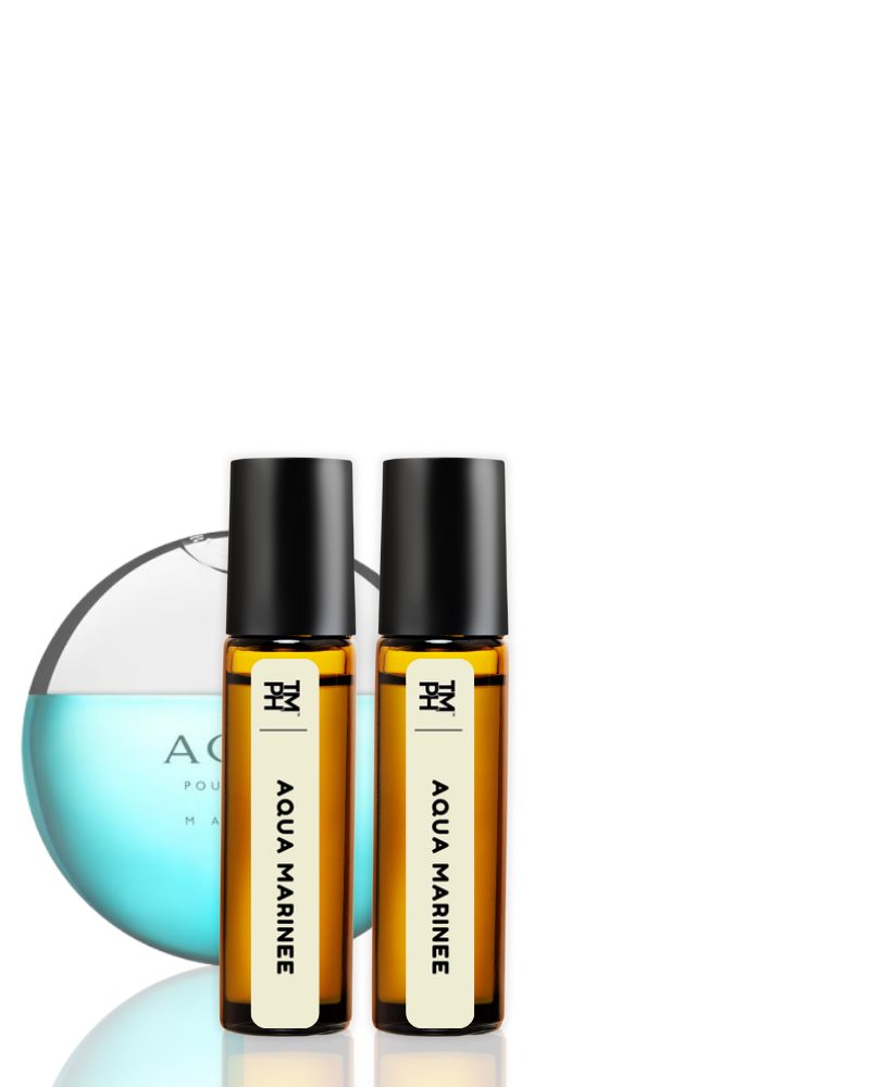 Aqua Marine AT | Luxury Aquatic Attar – 10+ Hour Long Lasting Pure Oil - Inspired by Aqa Pur Hmme Marne by Blgr by TM Fragrance