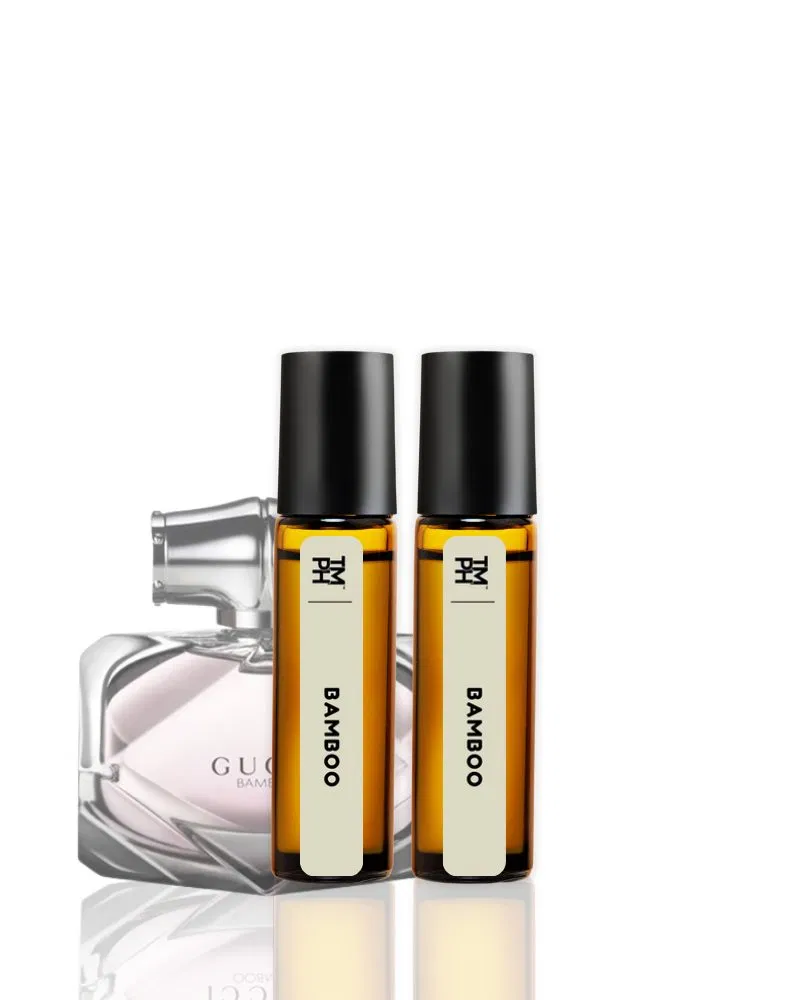 BAMBOO AT | Luxury Designer Attar – 10+ Hour Long Lasting Pure Oil - Inspired by Gu*ci Bamboo by TM Fragrance