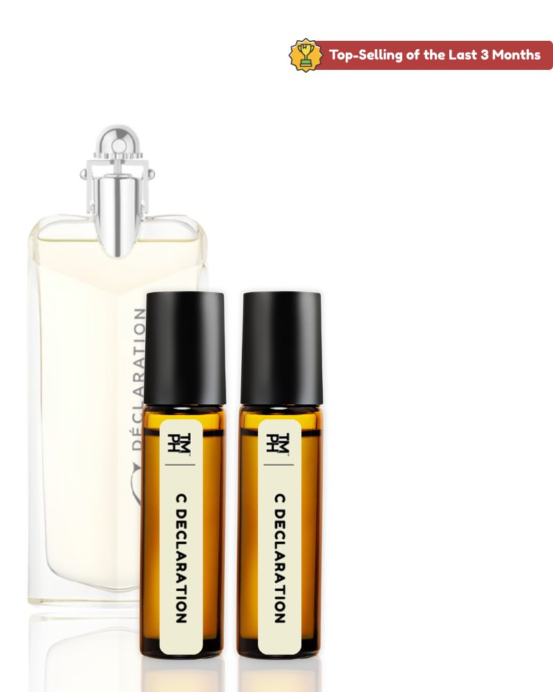 C Declaration AT | Luxury Niche Attar – 10+ Hour Long Lasting Pure Oil - Inspired by Declaration by Clnie* by TM Fragrance