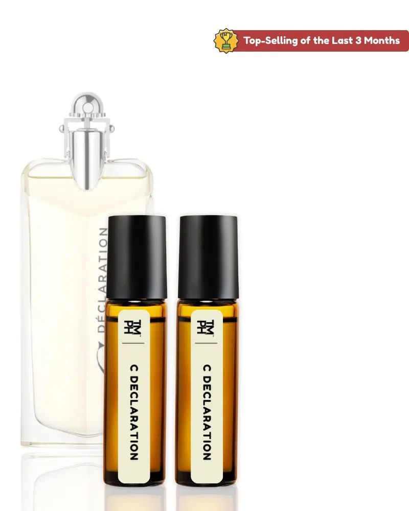 C Declaration AT | Luxury Niche Attar – 10+ Hour Long Lasting Pure Oil - Inspired by Declaration by Clnie* by TM Fragrance