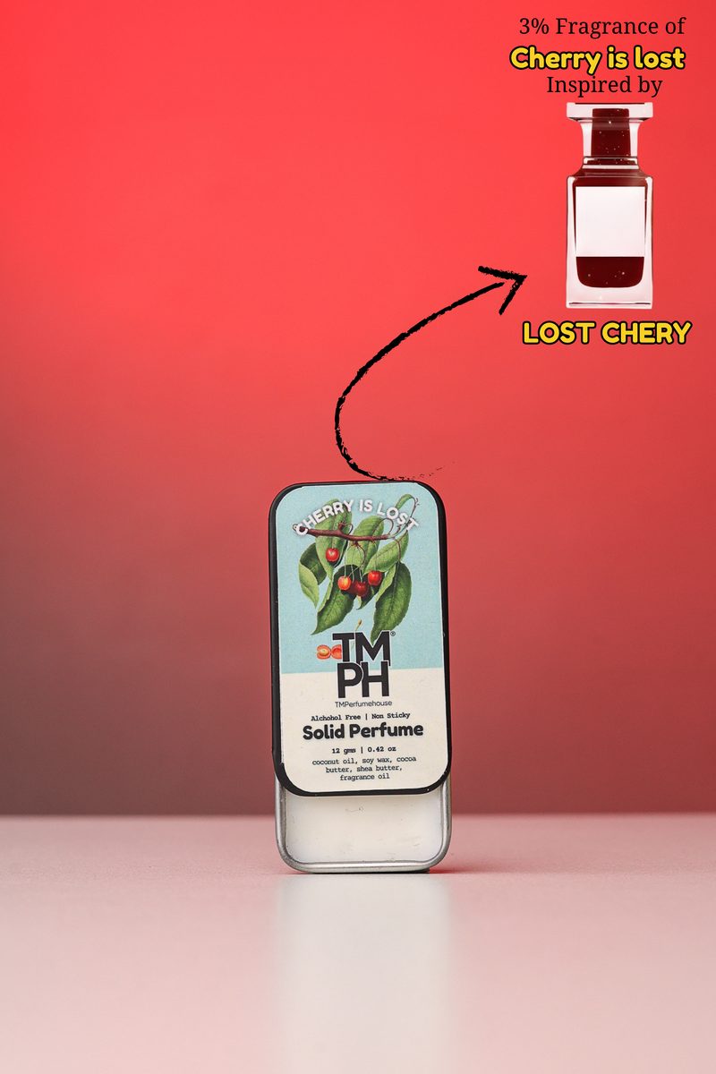 Cherry Is Lost – Solid Perfume by TM Fragrance