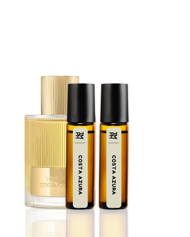 COSTA AZURA AT | Luxury Niche Attar – 10+ Hour Long Lasting Pure Oil - Inspired by Costa Azzurra by To Ford by TM Fragrance